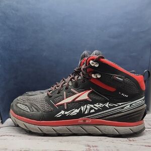 Altra | Lone Peak 3.0 NeoShell Mid Hiking Shoes Red Black Size 9.5 Men's